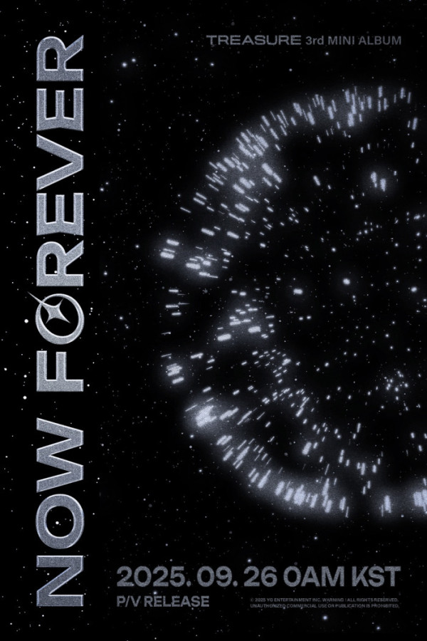 ▲트레저 'TREASURE - 'NOW FOREVER' DANCE PERFORMANCE VIDEO TEASER POSTER'(사진제공=YG엔터테인먼트)