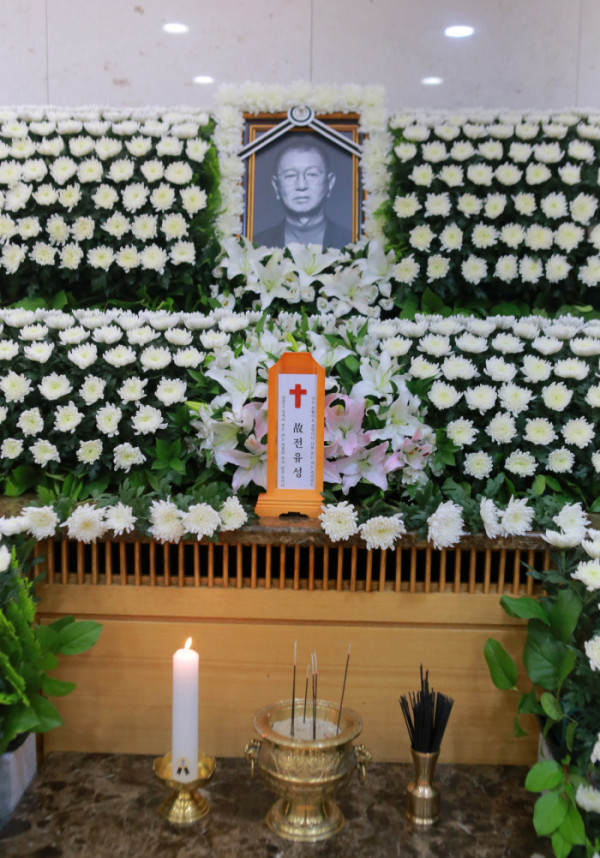 ▲전유성 빈소(사진=사진공동취재단)