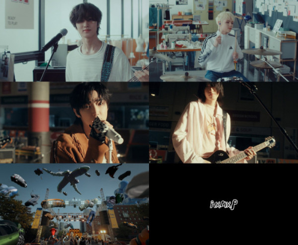 ▲AxMxP 라이브 클립(사진=FNC엔터테인먼트)