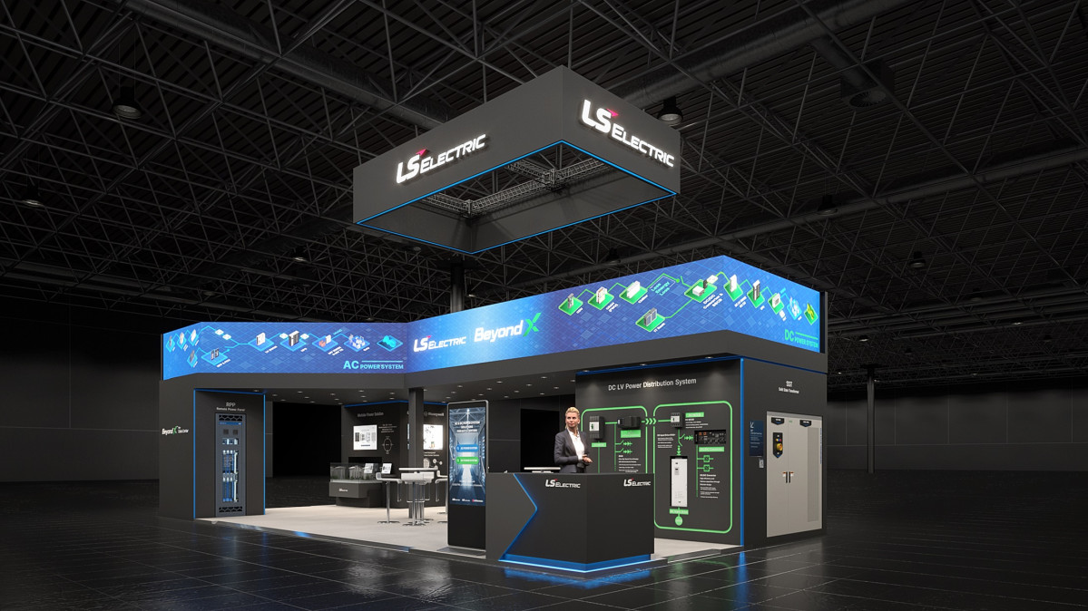 ▲LS일렉트릭 DCWA 2025 부스 조감도. (자료제공=LS일렉트릭)