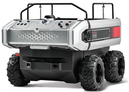 ▲전기차 사용후 배터리 활용 농기계. (사진제공=제주도)