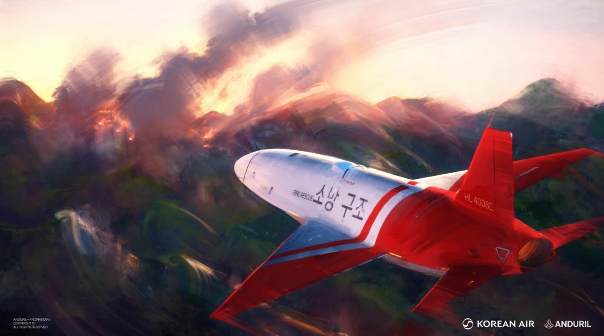 ▲대한항공과 미국 방산기업 안두릴 인더스트리즈(Anduril Industries)는 전 세계 대규모 산불 예방을 위한 통합 솔루션 공동 개발을 추진한다. (안두릴 인더스트리즈)