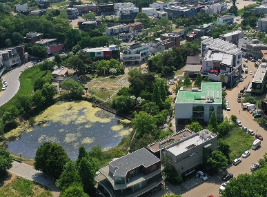 ▲헤이리 예술마을 전경. (출처=‘헤이리 예술마을’ 홈페이지 캡처)