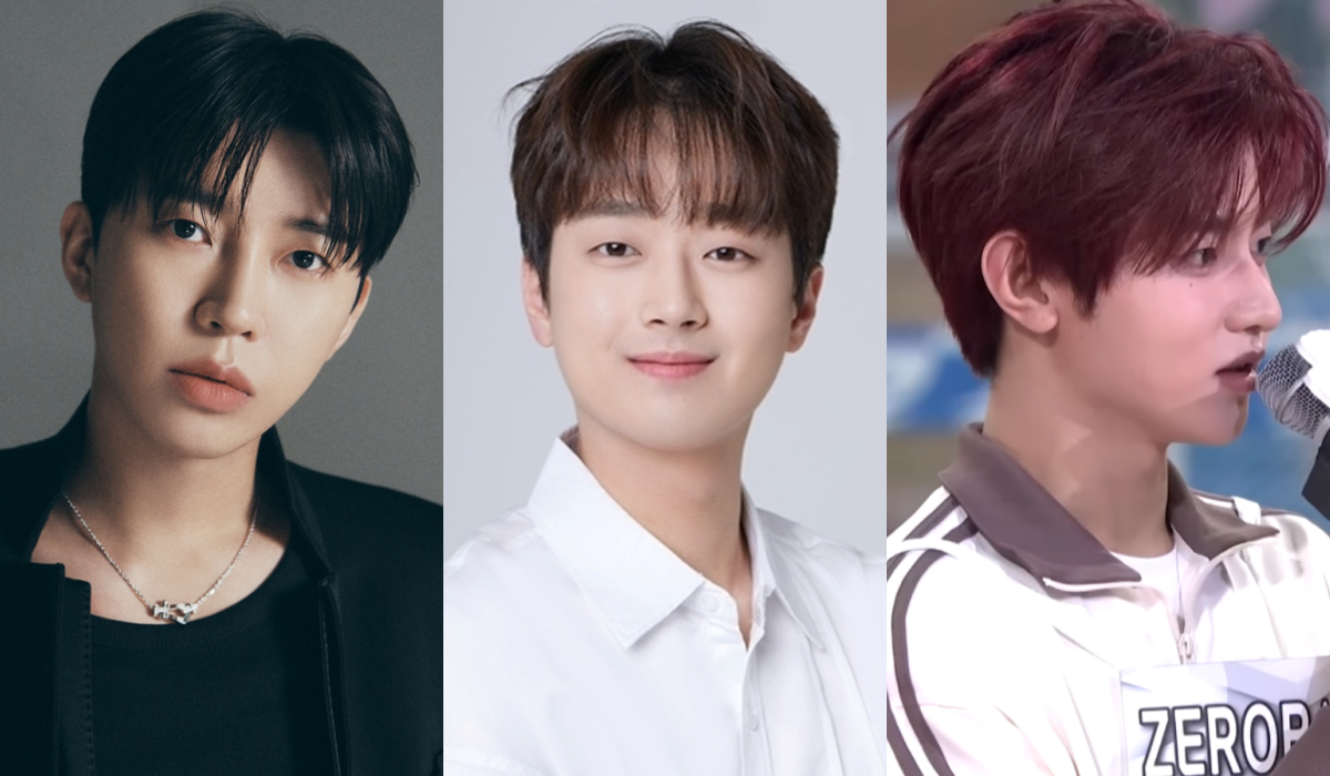▲가수 임영웅(왼쪽부터), 이찬원, 제로베이스원 장하오. (출처=물고기뮤직, 티엔엔터테인먼트, MBC '2025 아이돌스타 선수권대회' 티저 캡처)