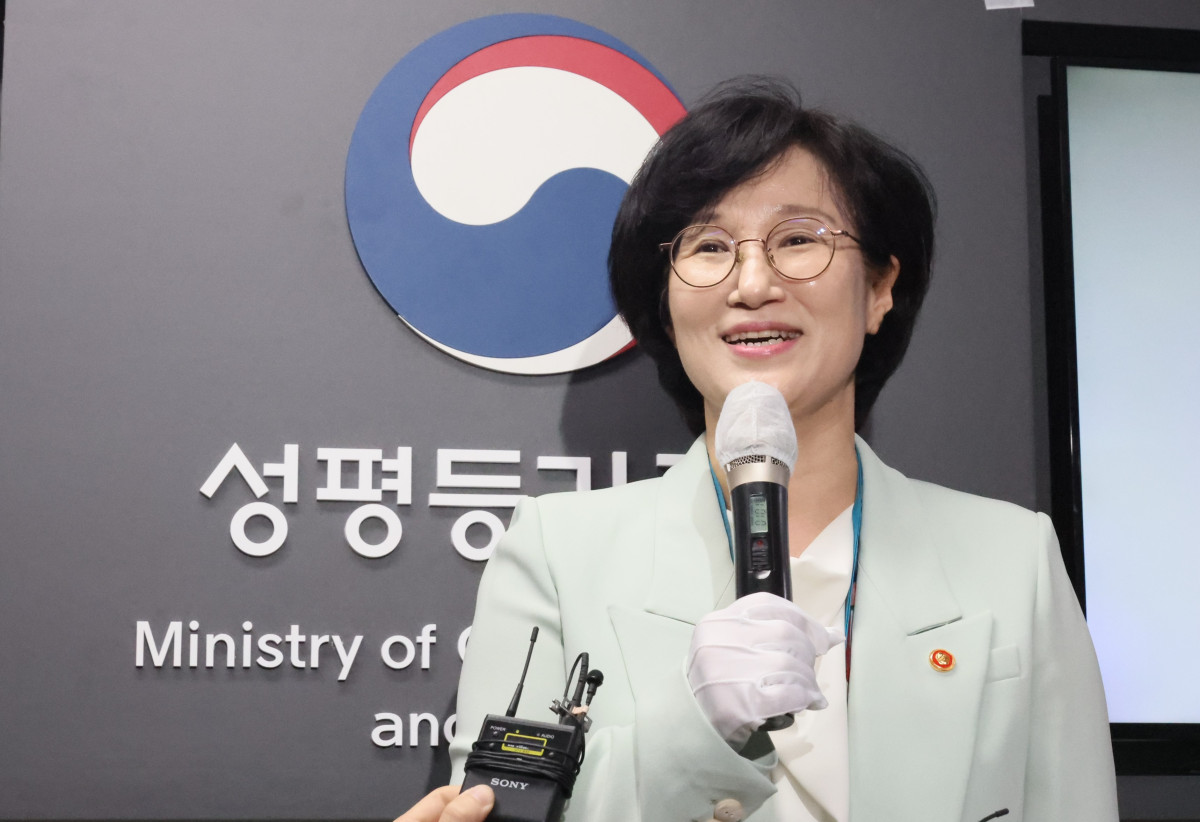 ▲원민경 성평등가족부 장관. (사진=성평등가족부)