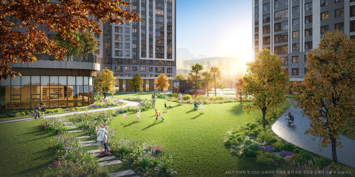 ▲'청주 롯데캐슬 시그니처' 조경 투시도