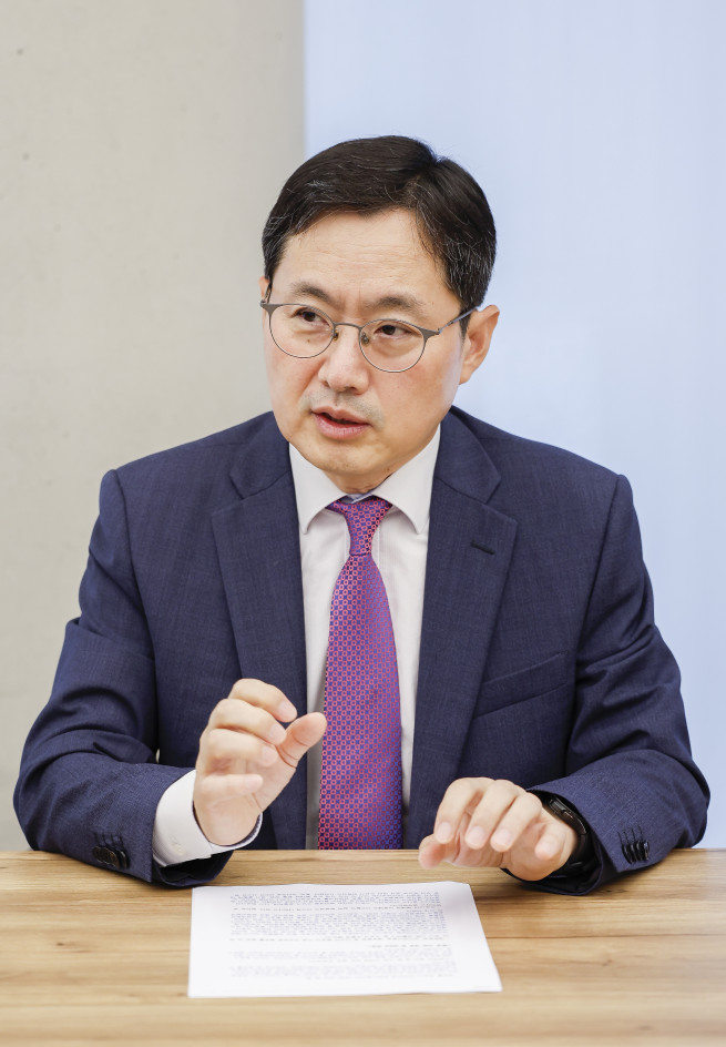 ▲박치홍 삼일회계법인 기업구조조정센터장이 18일 서울 용산구 삼일회계법인에서 이투데이와 인터뷰를 하고 있다. 조현호 기자 hyunho@ (이투데이DB)