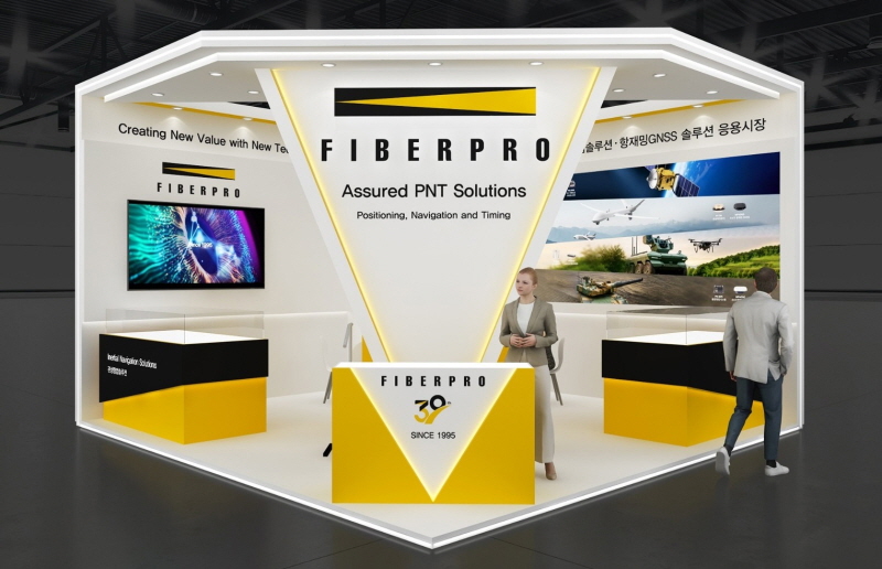 ▲파이버프로 ADEX 2025 부스 (파이버프로 제공)