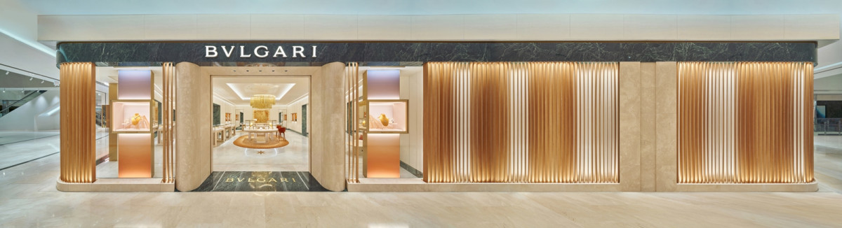 ▲롯데백화점 인천점에 들어선 '불가리' 매장 전경 (사진제공=롯데백화점)