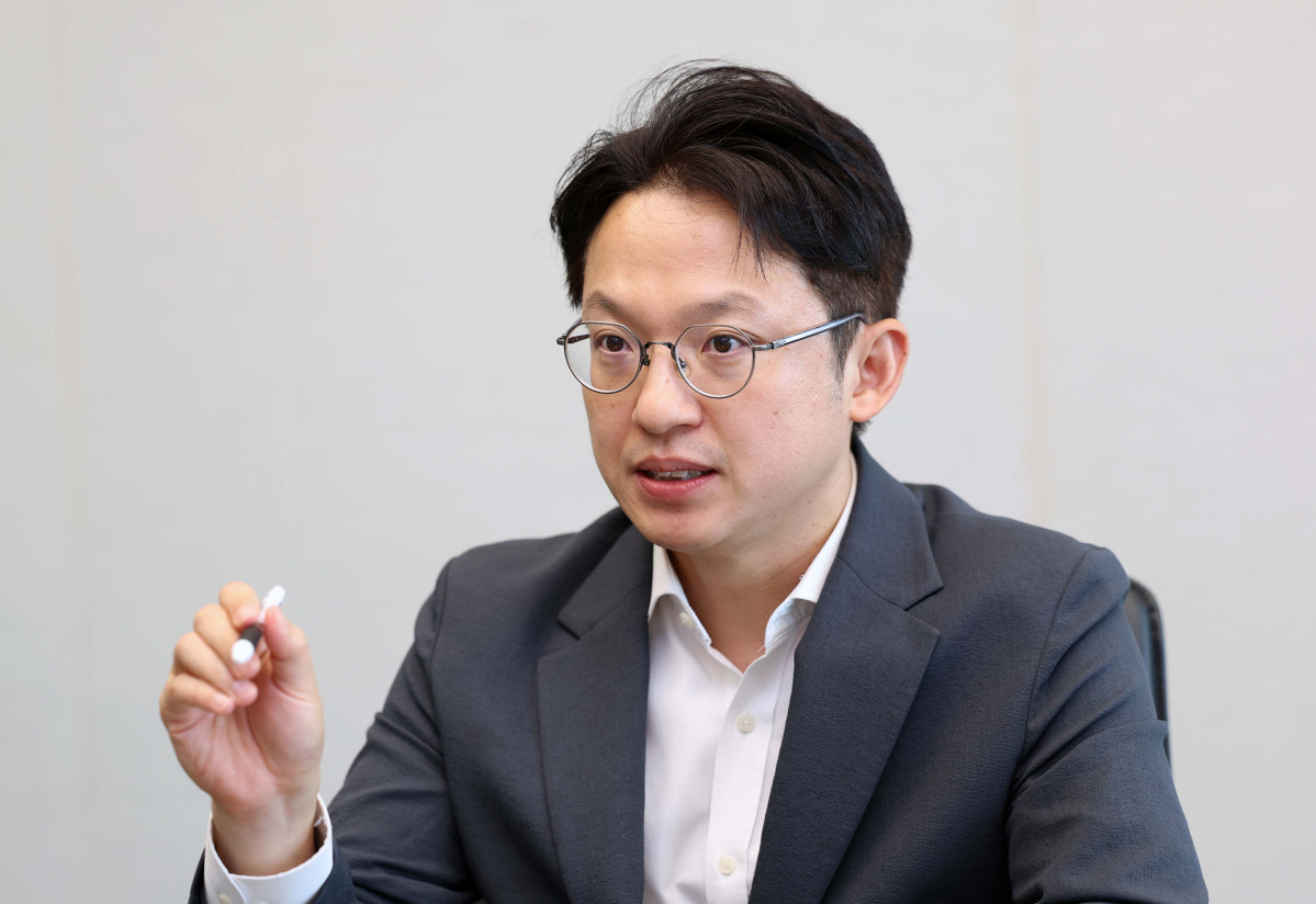 ▲이경준 키움투자자산운용 ETF운용본부장이 서울 여의도 키움투자자산운용 본사에서 이투데이와 인터뷰하고 있다. (신태현 기자 holjjak@)