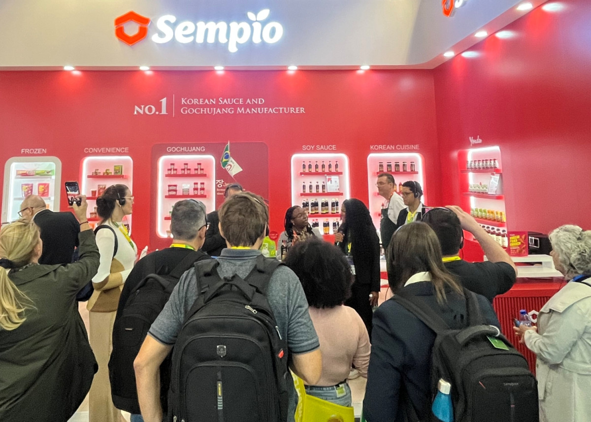 ▲아누가 2025 샘표 부스 전경 (사진제공=샘표)