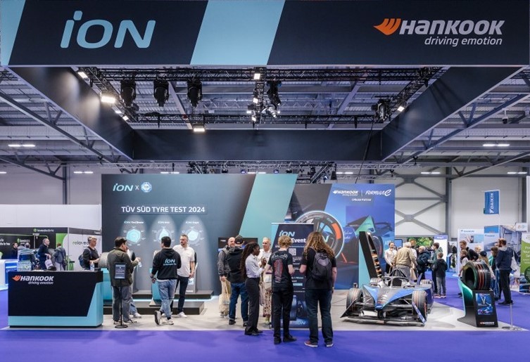 ▲지난해 Electric Everything Show South 2024 브랜드 부스 전경. (사진=한국타이어)