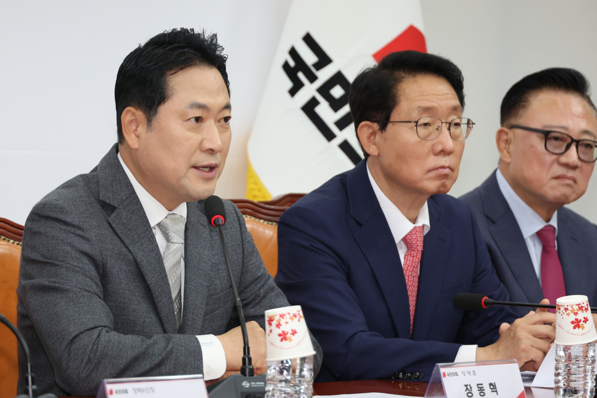 ▲장동혁 국민의힘 대표가 10일 서울 여의도 국회에서 열린 주식 및 디지털자산 밸류업특별위원회 첫 회의에서 발언하고 있다. (연합뉴스)