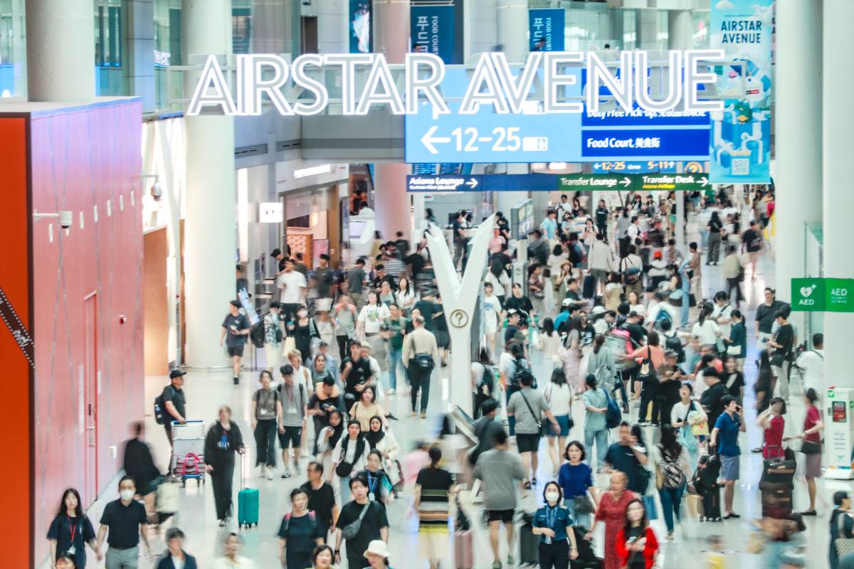 ▲추석 연휴 인천공항 여객터미널 전경. (인천국제공항공사)