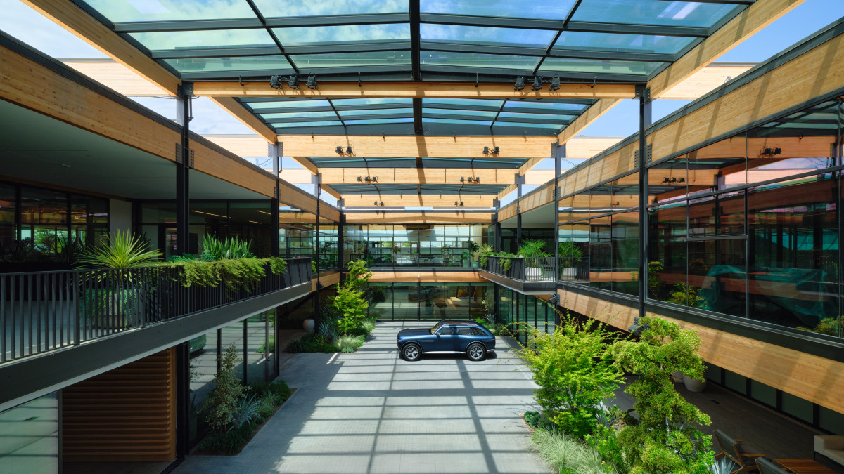 ▲제네시스 디자인 캘리포니아 내부 전경. (사진= 제네시스)