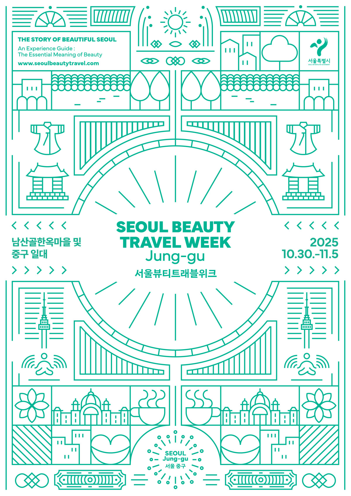 ▲2025 서울뷰티트래블위크 홍보 포스터 (서울시)