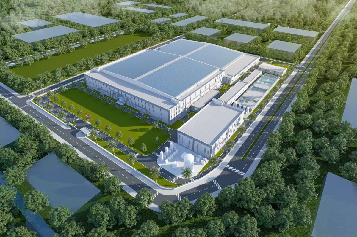 ▲OCI홀딩스 베트남 웨이퍼 공장 조감도 (사진제공=OCI홀딩스)