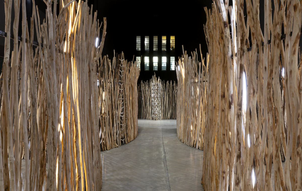 ▲'현대 커미션: 마렛 안네 사라: Goavve-Geabbil' 전시 전경. (사진=현대차)