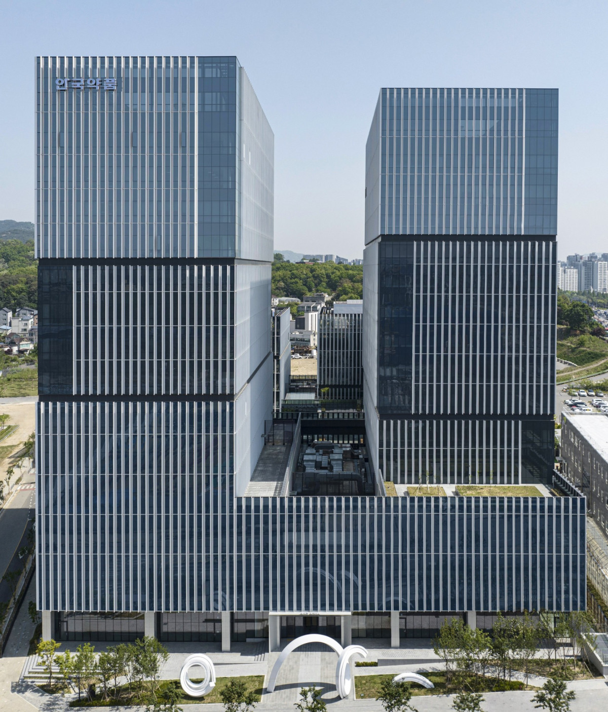 ▲안국약품 본사 전경. (사진제공=안국약품)