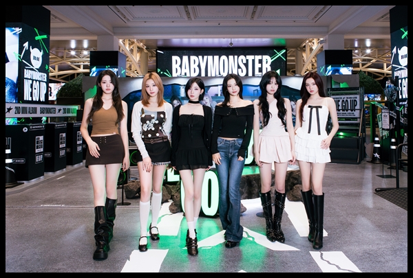 ▲베이비몬스터 팝업스토어(사진제공=YG엔터테인먼트)