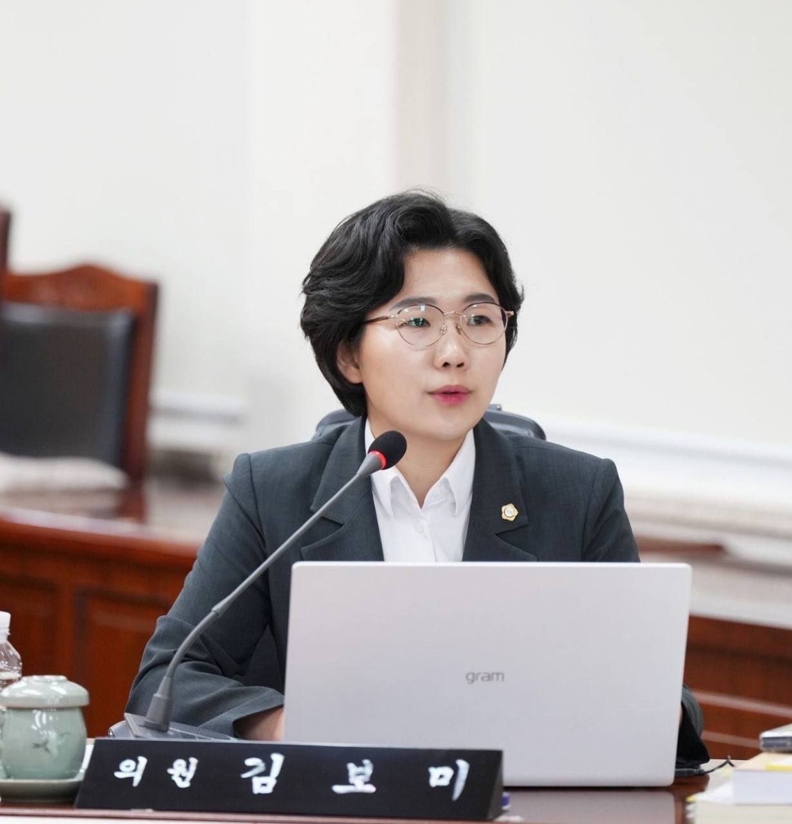 ▲김보미 전남 강진군의회 의원(전 의장). (사진제공=강진군의회)