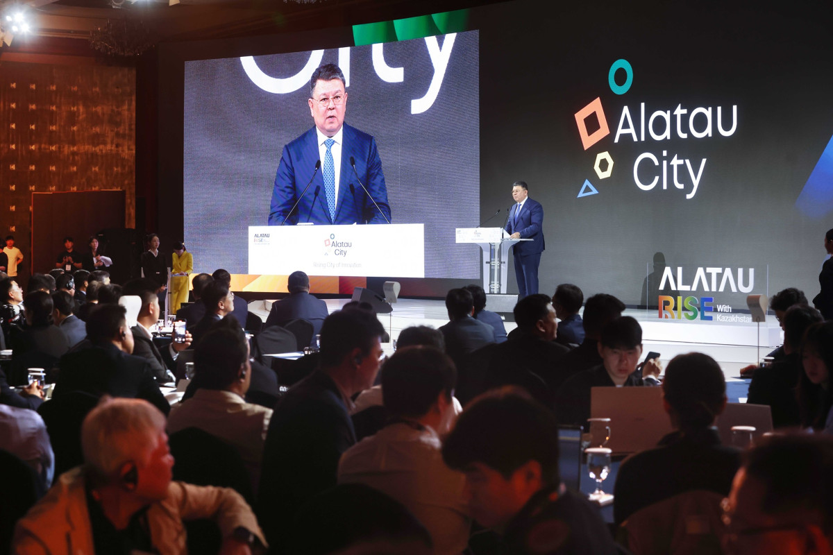 ▲15일 서울 소공동 롯데호텔에서 한국 정부 및 기업과의 경제산업 협력을 위한 ‘알라타우 라이즈 위드 카자흐스탄(ALATAU RISE With Kazakhstan)’ 투자로드쇼가 개최됐다. (카자흐스탄투자청)