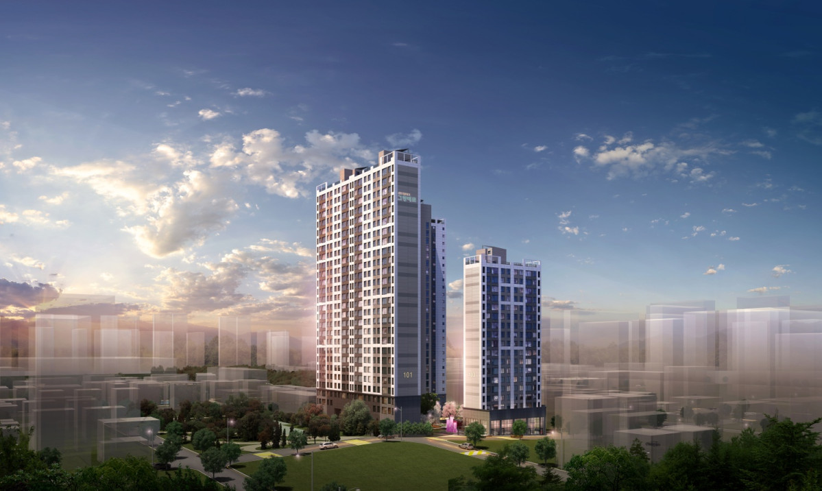 (‘석남역 센트럴파크 그랑베르’ 투시도)