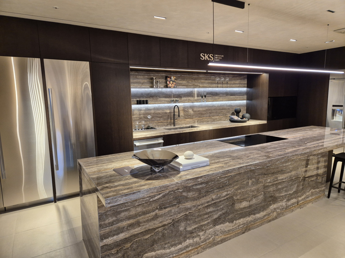 ▲‘SKS 서울’에 마련된 주방 쇼룸 (박민웅 기자 pmw7001@)