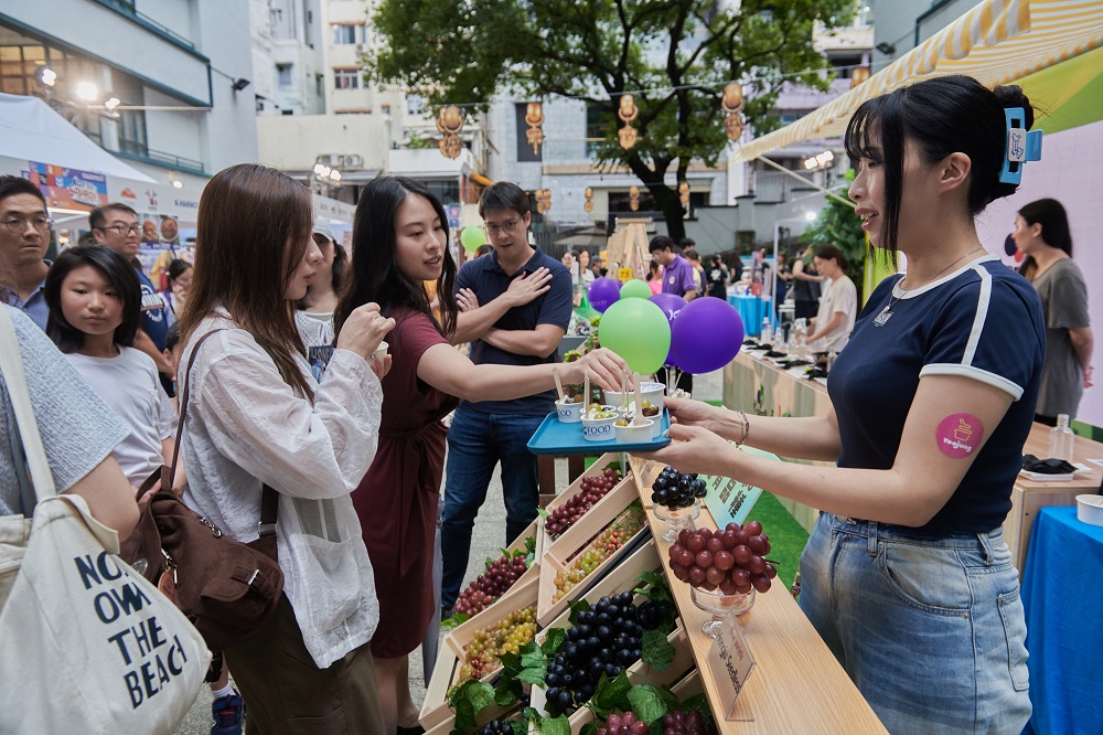 ▲K-포도 신품종 홍보관 전경 (사진제공=한국농수산식품유통공사)