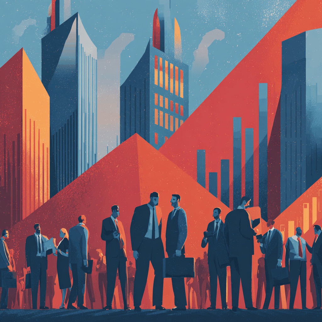 ▲27일 시행을 앞둔 공모펀드 직상장 제도가 업계의 저조한 참여로 아쉬운 출발을 하게 됐다.  (미드저니)