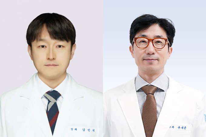 ▲분당서울대병원 안과 김민석 교수(좌), 우세준 교수(우) (분당서울대병원)