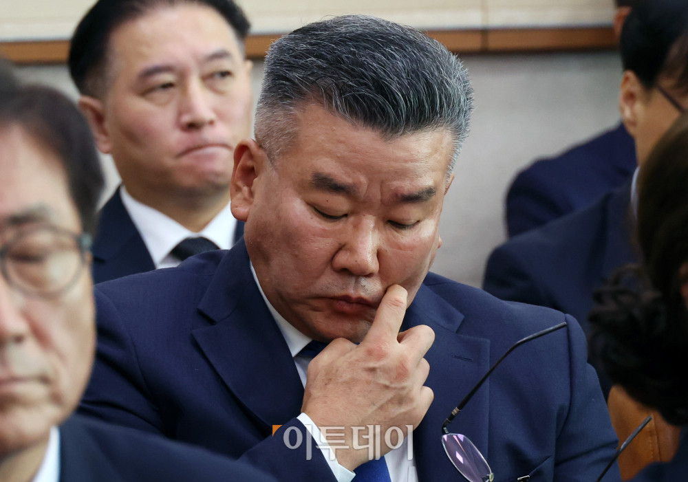 ▲유병호 감사위원이 지난해 10월 16일 서울 여의도 국회에서 열린 법제사법위원회 국정감사에 참석하고 있다. 고이란 기자 photoeran@