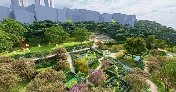 ▲달맞이공원 조성도  (사진제공=부산시)