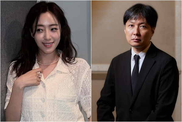 ▲티아라 함은정(왼), 김병우 감독. (출처=함은정 SNS, 롯데엔터테인먼트)