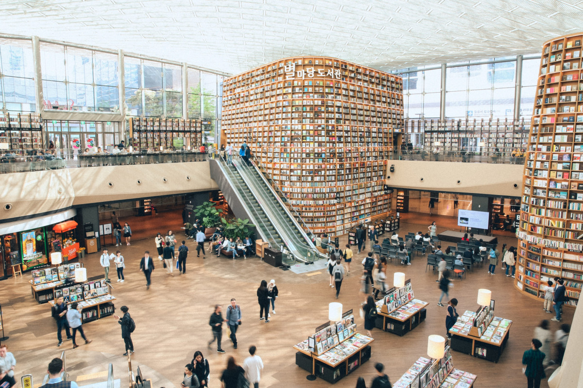 ▲스타필드 코엑스몰 별마당 도서관 (사진제공=신세계프라퍼티)