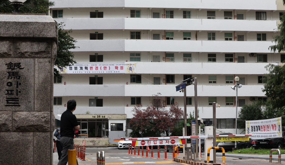 ▲재건축을 추진 중인 서울 은마아파트 모습. (사진제공=연합뉴스)