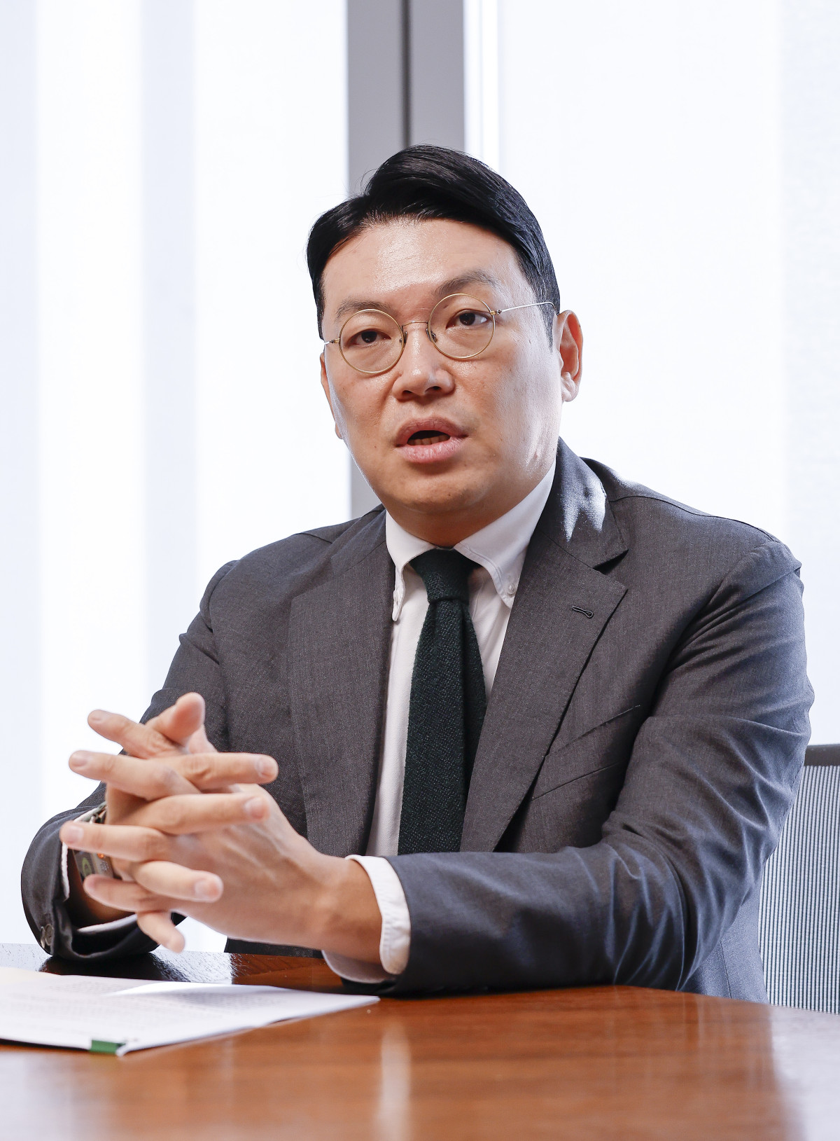 ▲홍준혁 삼일회계법인 Deals M&A 파트너가 23일 서울 용산구 삼일회계법인에서 이투데이와 인터뷰를 하고 있다. 조현호 기자 hyunho@