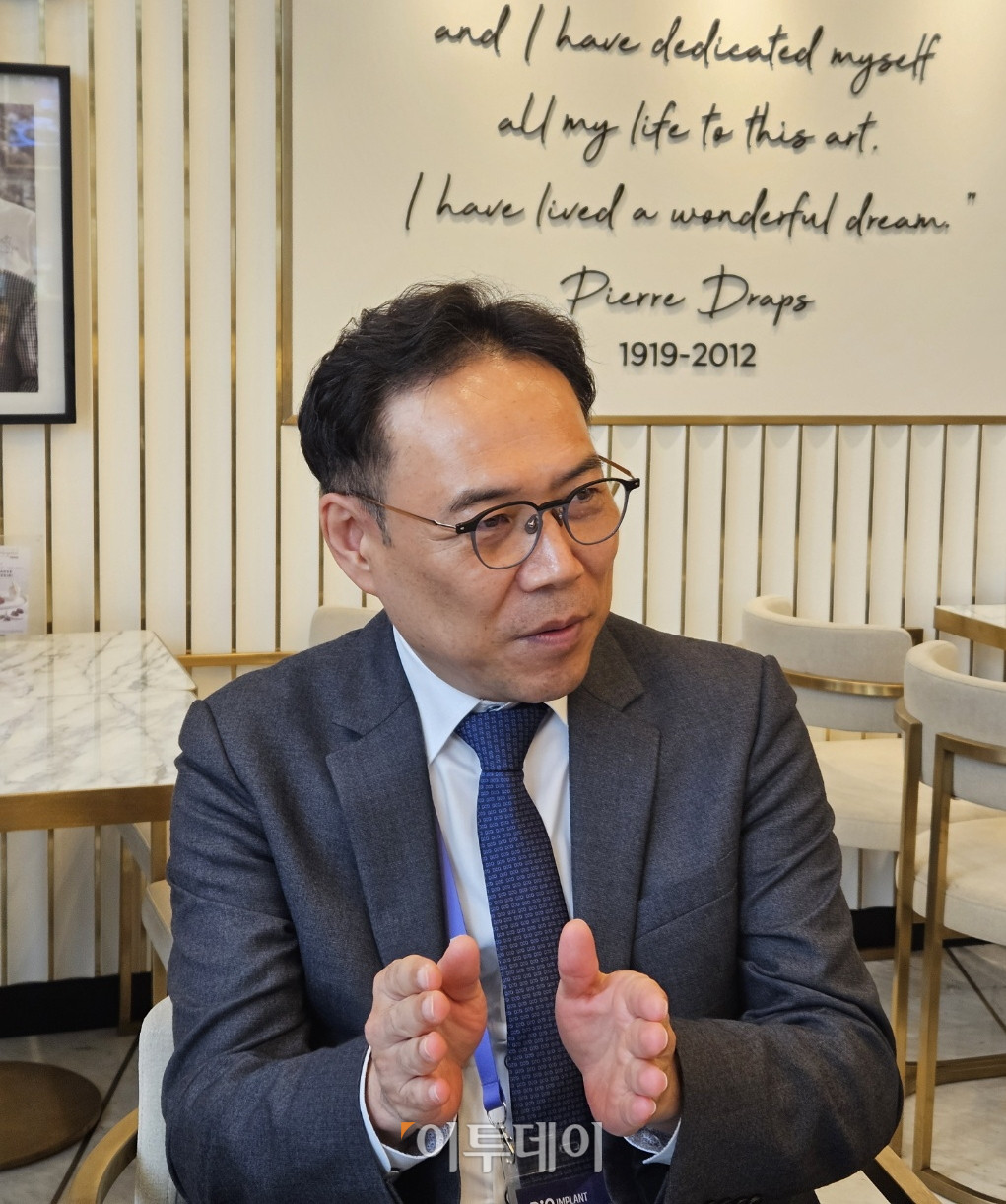 ▲김종원 디오 대표가 18일(현지시간) 튀르키예 이스탄불에서 본지와 인터뷰를 진행하고 있다. (유혜은 기자 euna@)