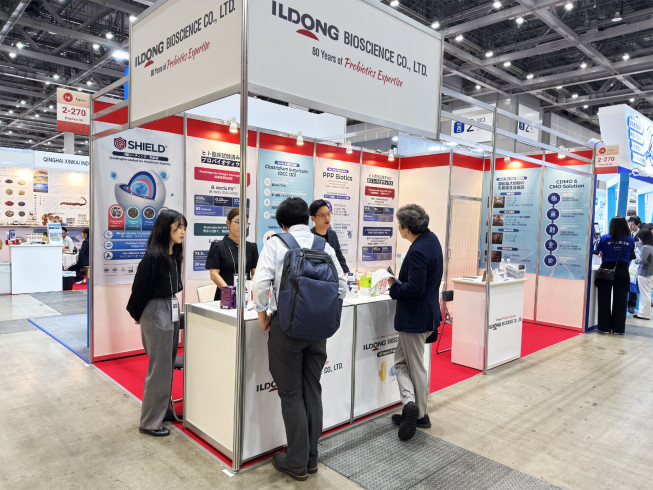 ▲일동바이오사이언스가 일본건강 식품 원료 박람회 ‘Hi(Health ingredients) Japan 2025’에 참여했다. (사진제공=일동바이오사이언스)