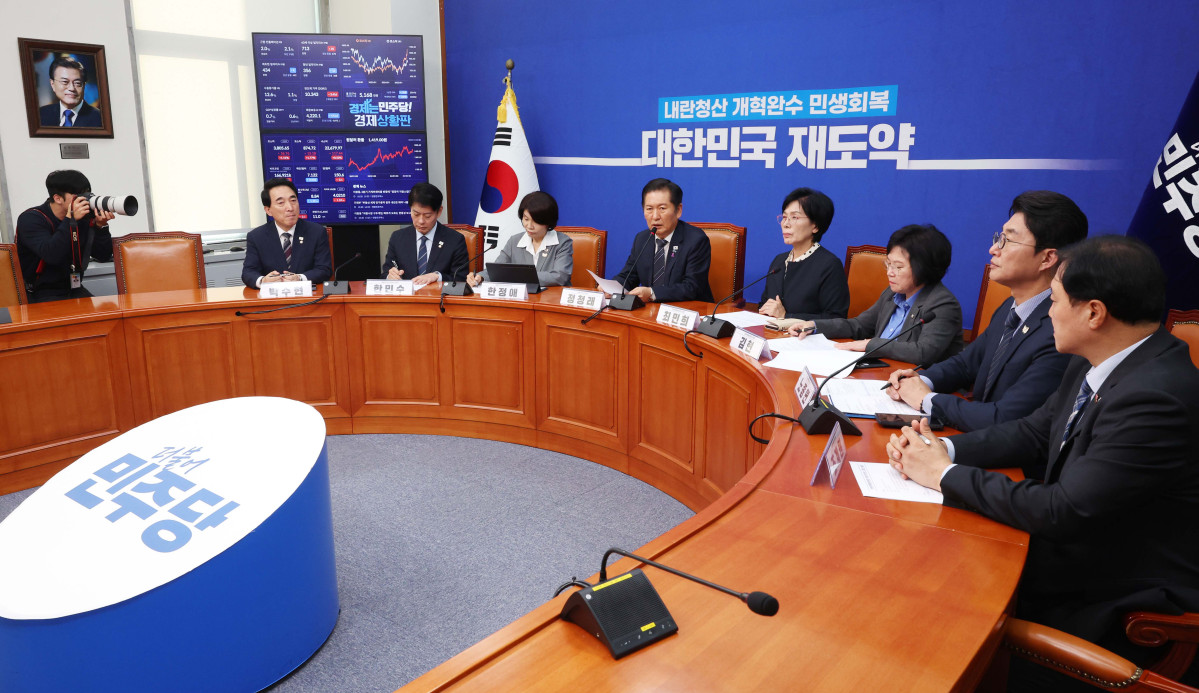 ▲정청래 더불어민주당 대표가 20일 서울 여의도 국회에서 열린 민주당 언론개혁특별위원회의 언론개혁안 발표에서 발언하고 있다. 신태현 기자 holjjak@