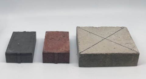 ▲차폐콘크리트 시험체. (사진제공=성신양회 )