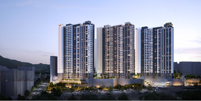 ▲양산 웅상 GS센트럴파크 조감도 (사진제공=GS건설 )