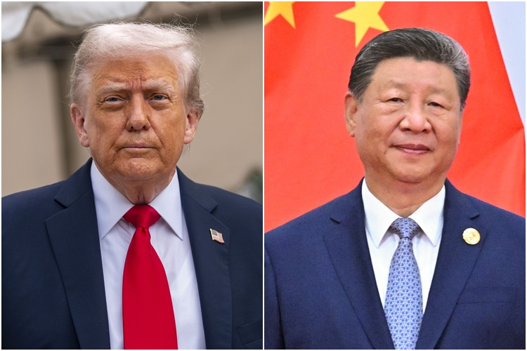 ▲트럼프 미국 대통령(왼쪽)과 시진핑 중국 국가주석 ([UPI·타스=연합뉴스 자료사진)