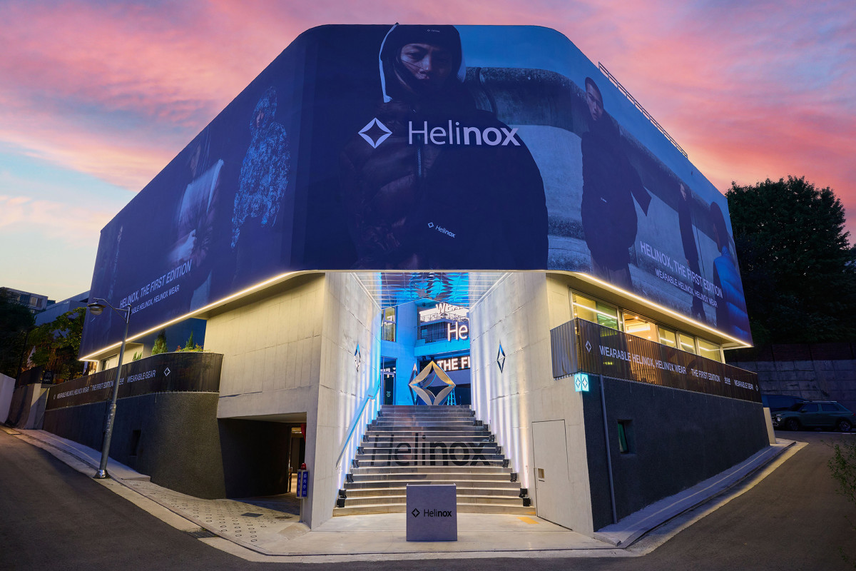 ▲헬리녹스 웨어 팝업스토어 전경. (사진제공=코오롱)