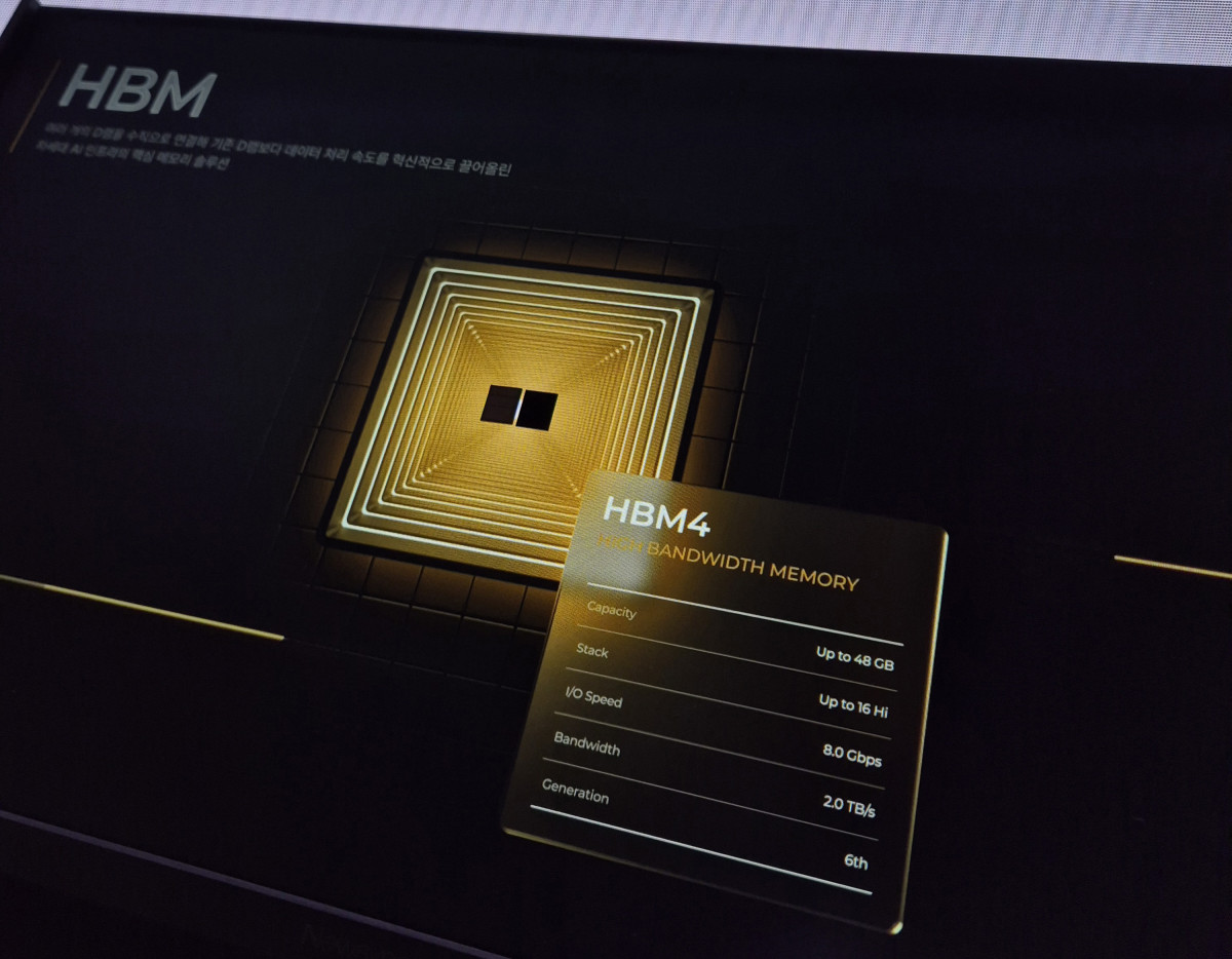 ▲SK하이닉스 'HBM4' (박민웅 기자 pmw7001@)
