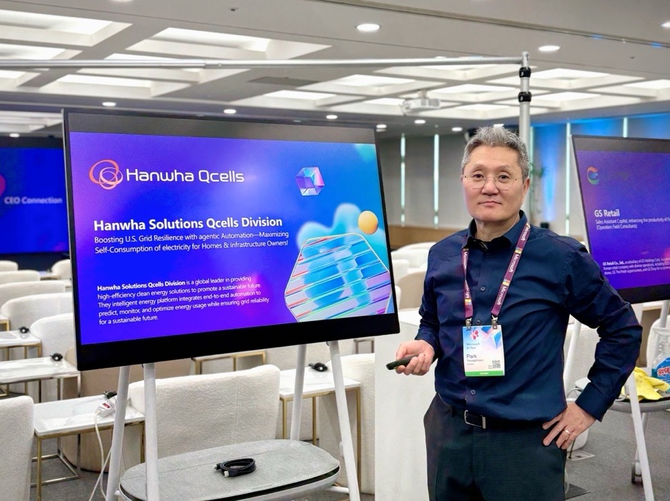 ▲박영춘 한화큐셀 G&ES사업부장 (사진제공=한화큐셀)