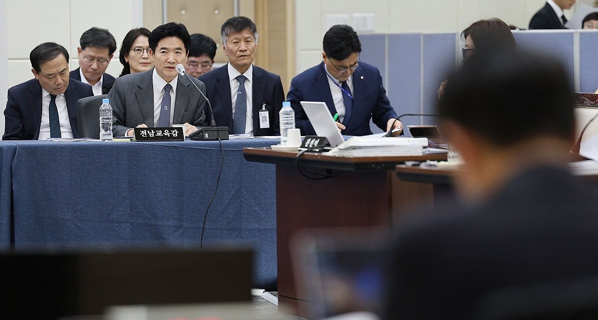 ▲ 전북대학교에서 국회 교육위원회 국정감사가 열리고 있다. (사진제공=연합뉴스)