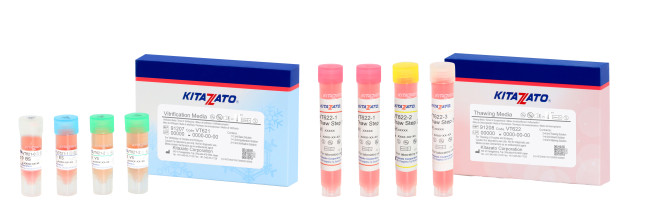 ▲LG화학이 국내 출시한 난자 및 배아 냉동(좌측), 해동(우측) 키트 (사진제공=LG화학)