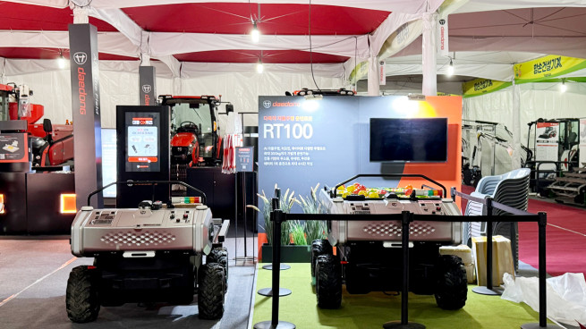 ▲대동의 ‘2025 나주 국제농업박람회’ 부스. (사진제공=대동)