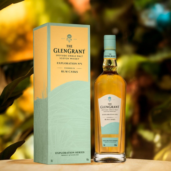 ▲이탈리아 프리미엄 주류 수입, 유통 전문 기업 캄파리코리아가 ‘더 글렌그란트’의 한정판 시리즈 더 글렌그란트 익스플로레이션 넘버원(The Glen Grant Exploration No.1)을 독점 판매한다. (사진제공=캄파리코리아)